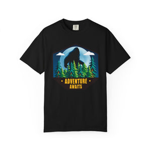 Bigfoot Adventure Awaits Funny Camping Comfort Colors® T-Shirt