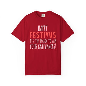 Festivus Funny Christmas T-Shirt Comfort Colors