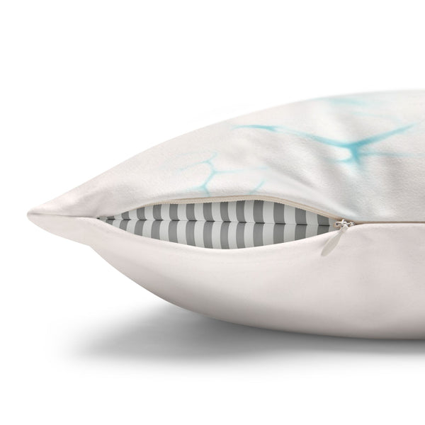 Coastal Christmas Nautical Faux Suede Pillow Cover