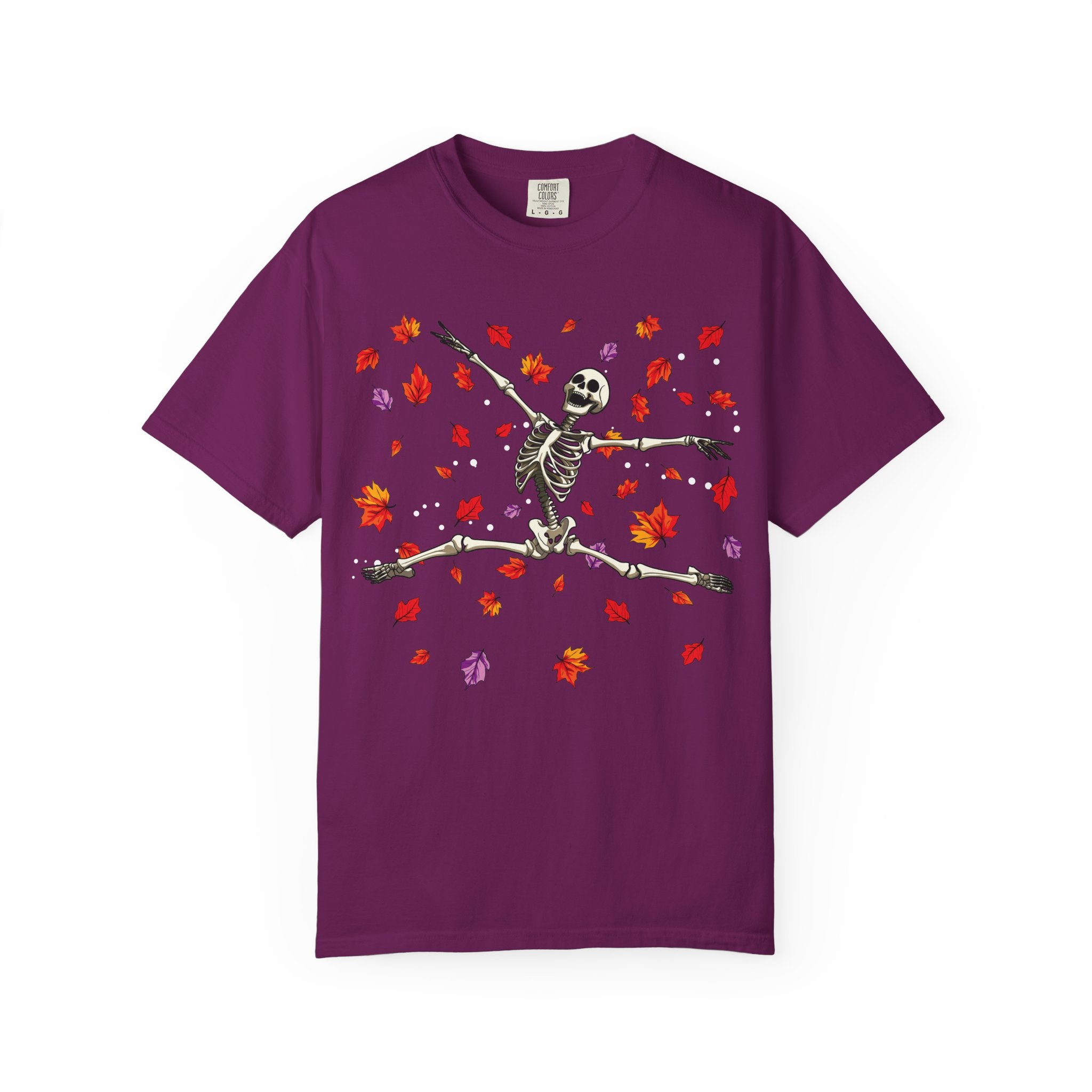 Halloween Lovers Skeleton Fall T-Shirt Comfort Colors®