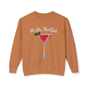 Comfort Colors® Merry Martini Christmas Sweatshirt
