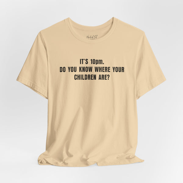 It's 10pm Gen X Mom Kids Funny T-Shirt
