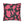 Dark Grey & Pink Animal Cow Print Soft Pillow Cover