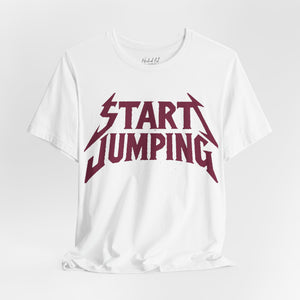 Virginia Tech Football Start Jumping Grunge Style T-Shirt