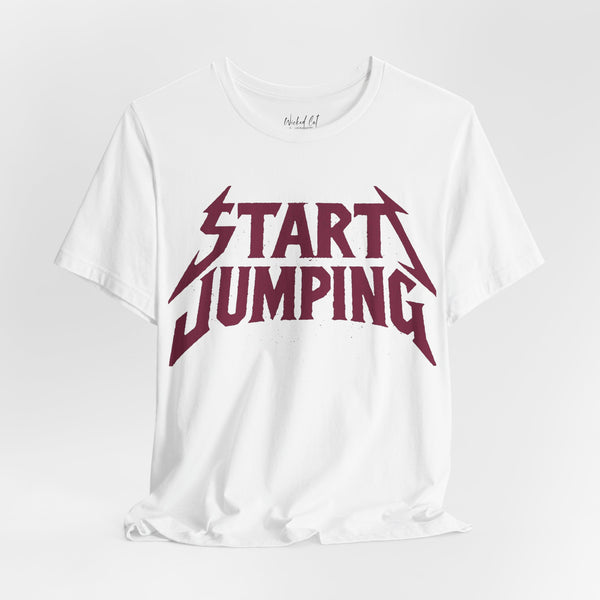 Virginia Tech Football Start Jumping Grunge Style T-Shirt