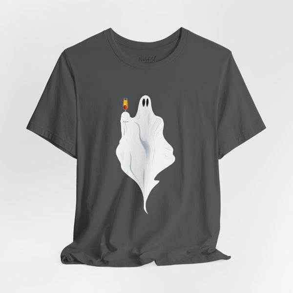 Champagne Ghost Cute Halloween T-Shirt