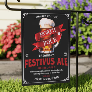 Festivus Ale Christmas Beer Flag Banner