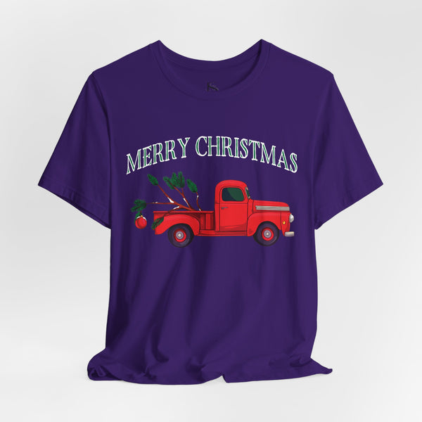 Charlie Brown Christmas Shirt Red Truck Holiday Tee