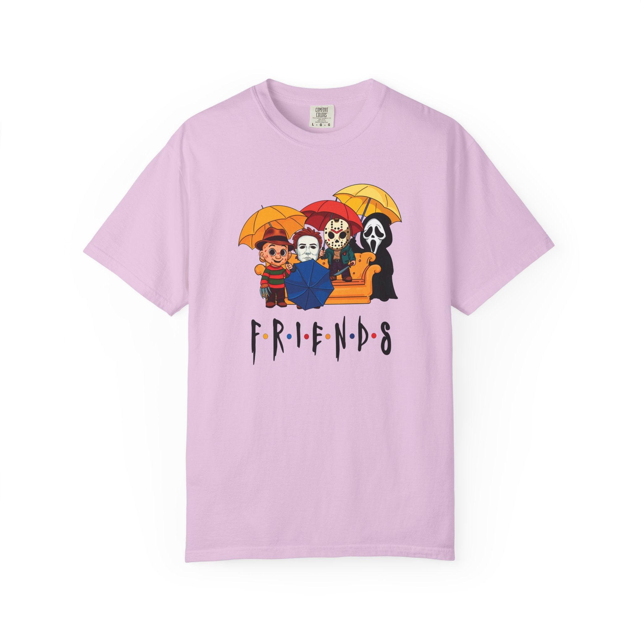 80s Horror Movie Friends Halloween T-Shirt Comfort Colors®