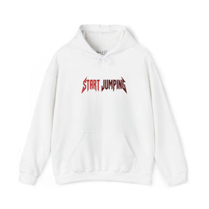 Embroidered Start Jumping VT Football Hoodie