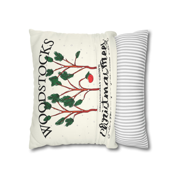 Charlie Brown Pillow Cover Cute Holiday Throw Pillow