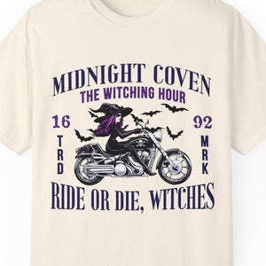ride or die witches halloween shirt