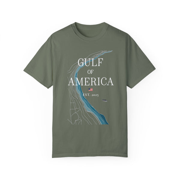 Comfort Colors© Gulf of America Topography Map T-Shirt