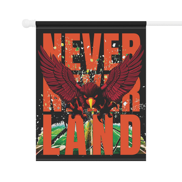 Virginia Tech Hokies Never Never Land Flag Banner