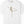 A white short-sleeve crewneck t-shirt featuring a graphic of a dancing skeleton in a ballet pose on the center chest, displayed against a plain white background.