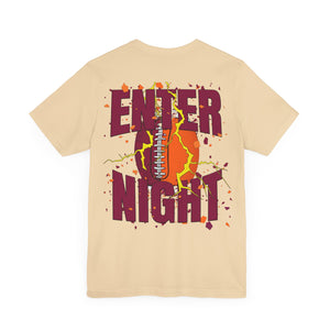 Virginia Tech Football Exit Light Lightning Strike T-Shirt