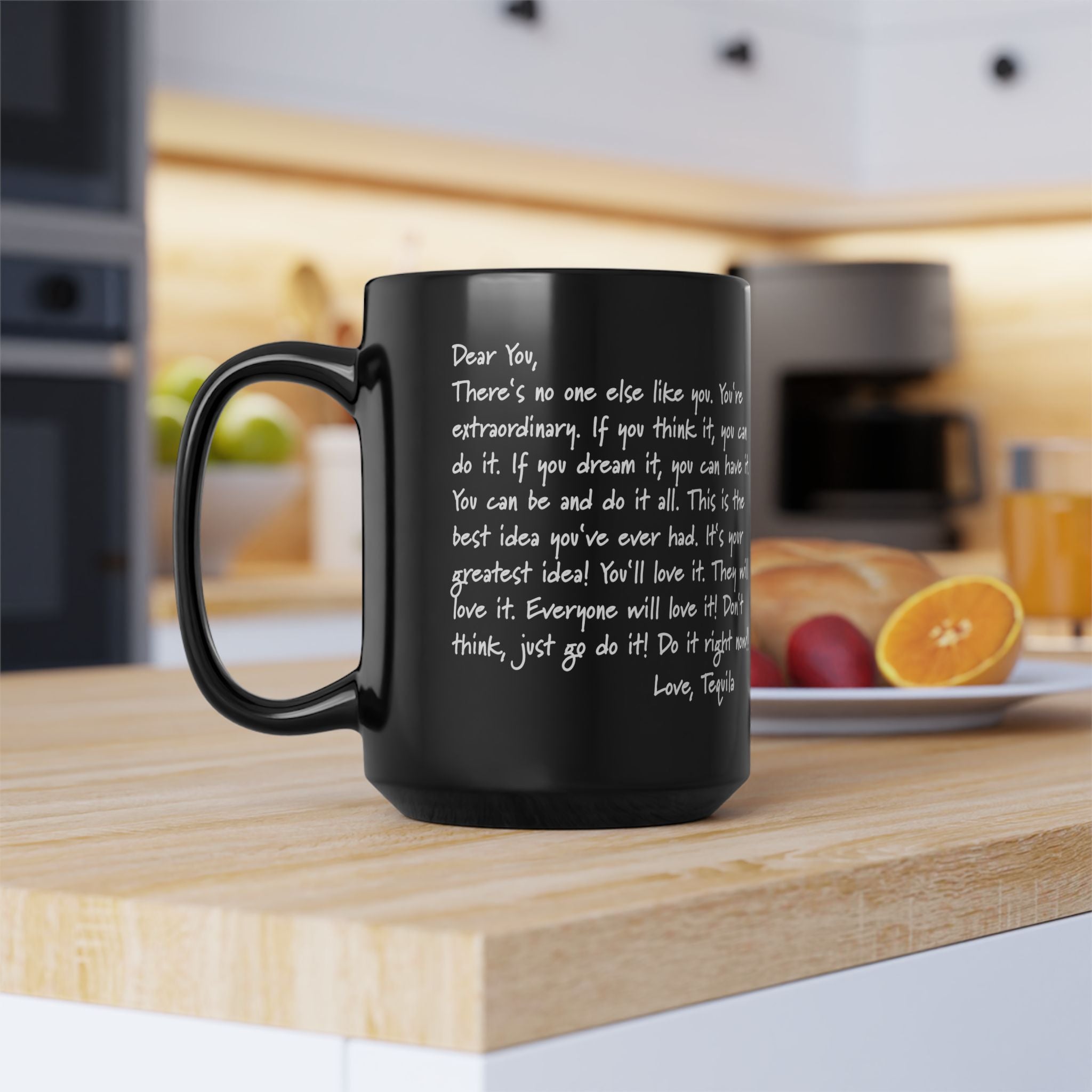 Tequila Love Letter Funny Work Mug 15oz