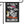 Yard flag with a skeleton wearing a hat and sunglasses drinking a pina colada and text that reads just waiting for summer
