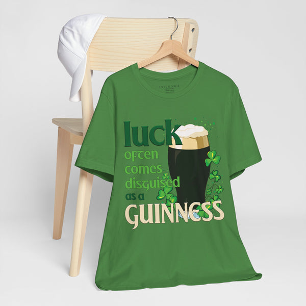 Guinness Lucky Irish St. Patrick's Day Drinking T-Shirt