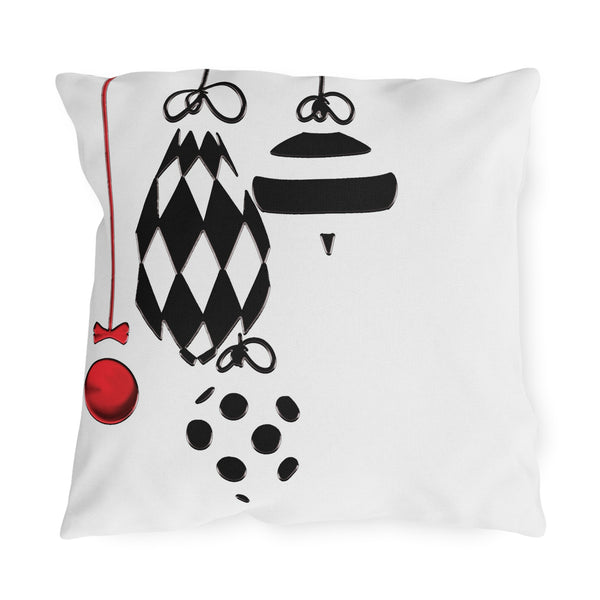 Ornaments Indoor Outdoor Christmas Throw Pillow