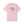 Pink t-shirt with text on a white background