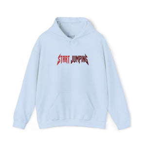 Embroidered Start Jumping VT Football Hoodie