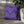 Vibrant Purple & Green Reversible Soft Accent Pillow Cover
