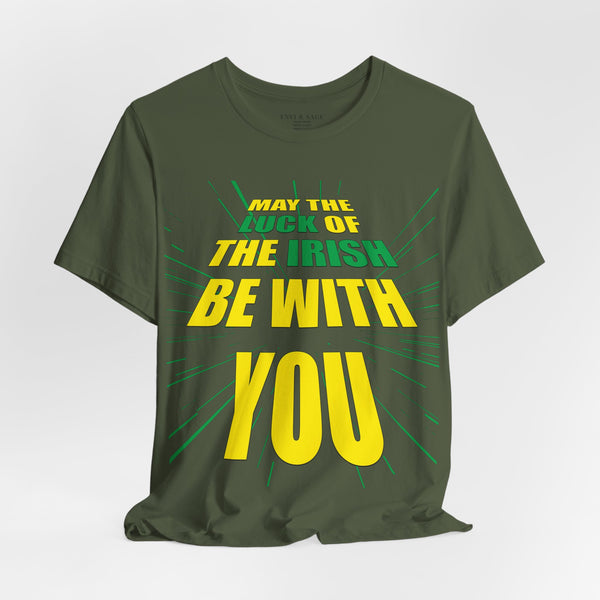 The Luck of the Irish Sci-Fi Funny St. Patrick's T-Shirt
