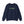 Navy sweatshirt with 'ew, people' embroidered on the front on a white background.