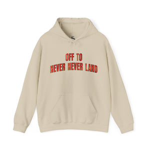 Black hoodie with 'Va Tech Football Sandman' design on a plain background