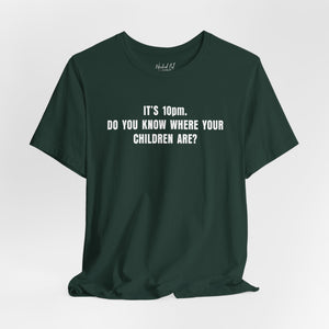 It's 10pm Gen X Mom Kids Funny T-Shirt
