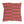 Pink & Brown Striped Indoor Outdoor Throw Pillow
