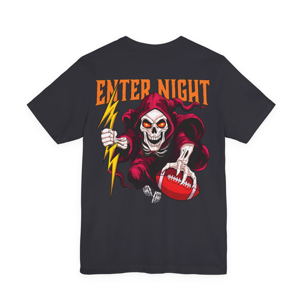Virginia Tech Football Exit Light Sandman Skeleton T-Shirt