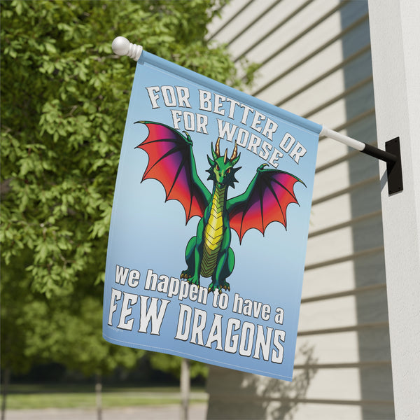 Khaleesi Dragons Sarcastic Funny Yard Flag
