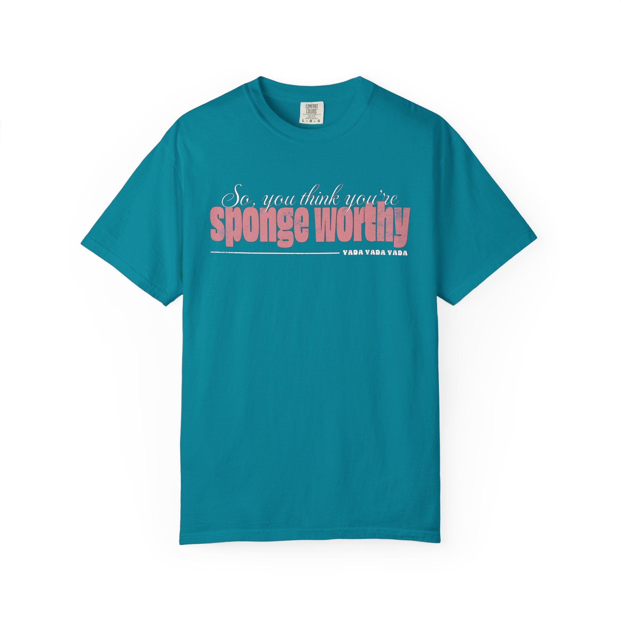 Comfort Colors® Sponge Worthy 90s Seinfeld Grunge T-Shirt