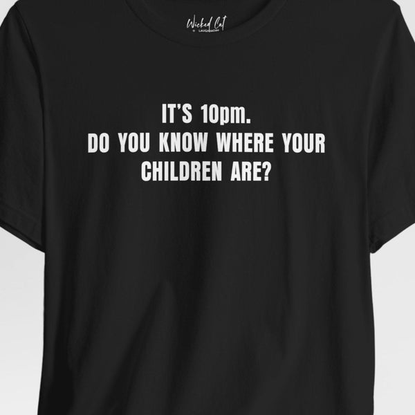 It's 10pm Gen X Mom Kids Funny T-Shirt