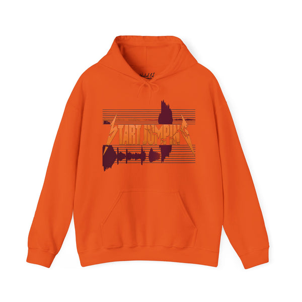Start Jumping Virginia Tech Football Seismograph Hoodie