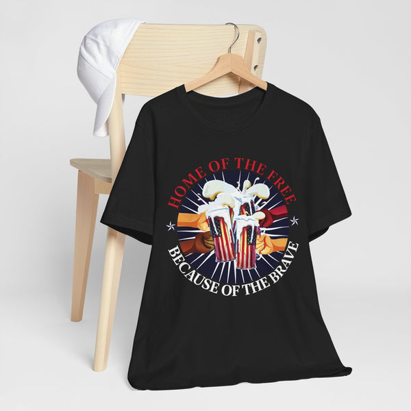 America Home of the Free July 4th Party T-Shirt