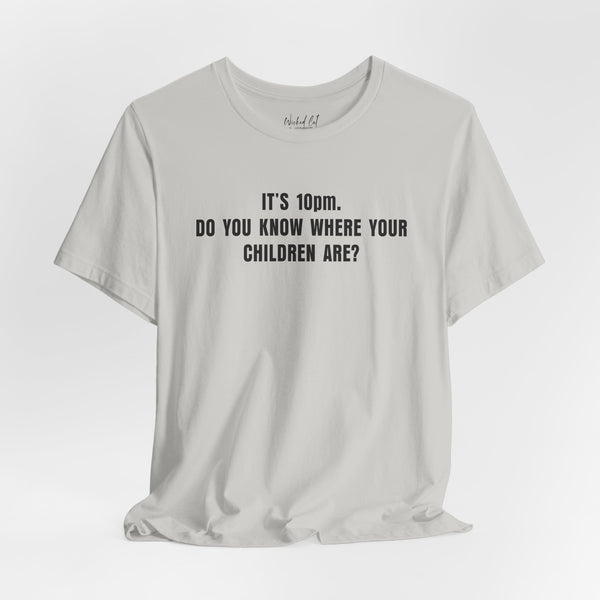It's 10pm Gen X Mom Kids Funny T-Shirt