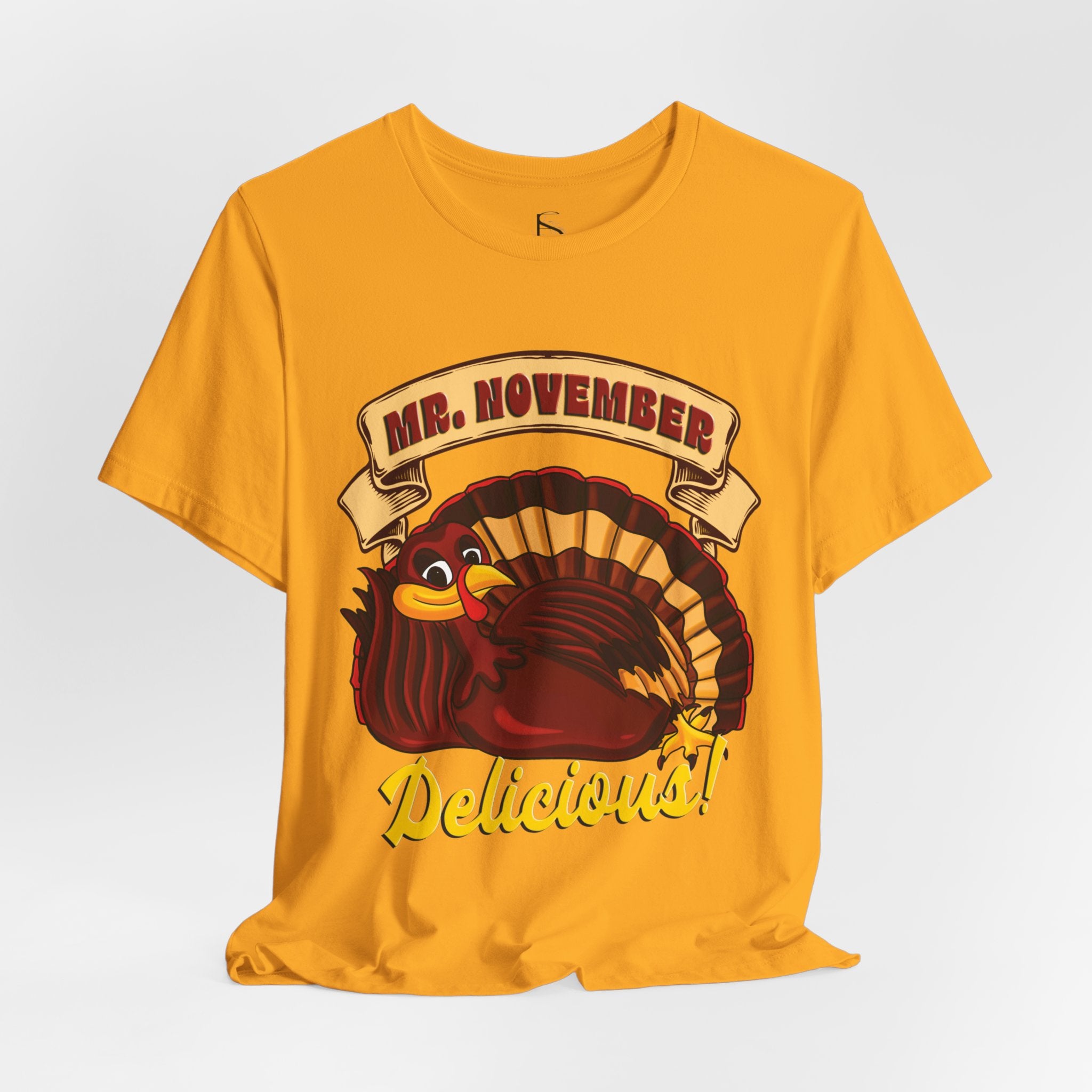Mr. November Turkey Funny Thanksgiving T-Shirt