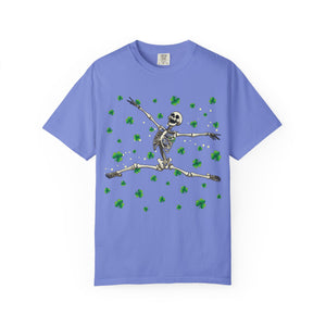 St. Patrick's Shamrock Skeleton Comfort Colors® T-Shirt