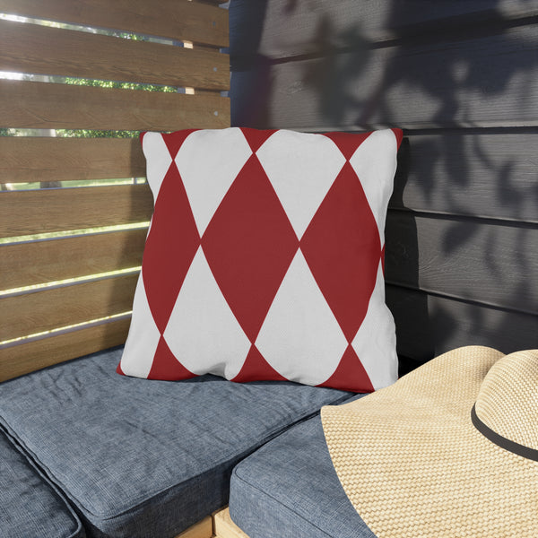 Red & White Diamond Outdoor