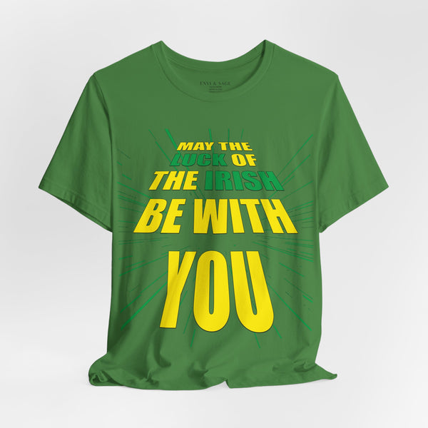 The Luck of the Irish Sci-Fi Funny St. Patrick's T-Shirt