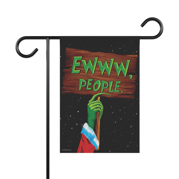 Ewww People Funny Grinch Yard Flag