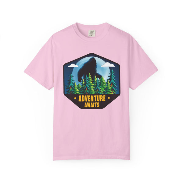 Comfort Colors® Bigfoot Adventure Awaits Funny Camping T-Shirt