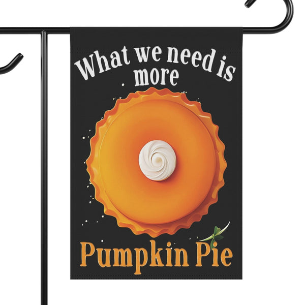 pumpkin pie holiday yard flag