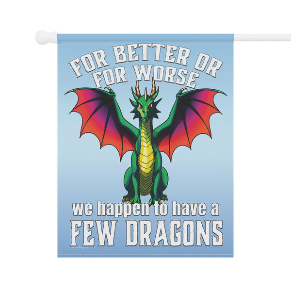 Khaleesi Dragons Sarcastic Funny Yard Flag