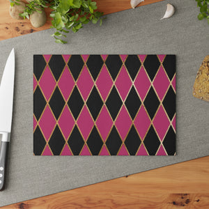 Pink and Black Diamond Modern home decor item