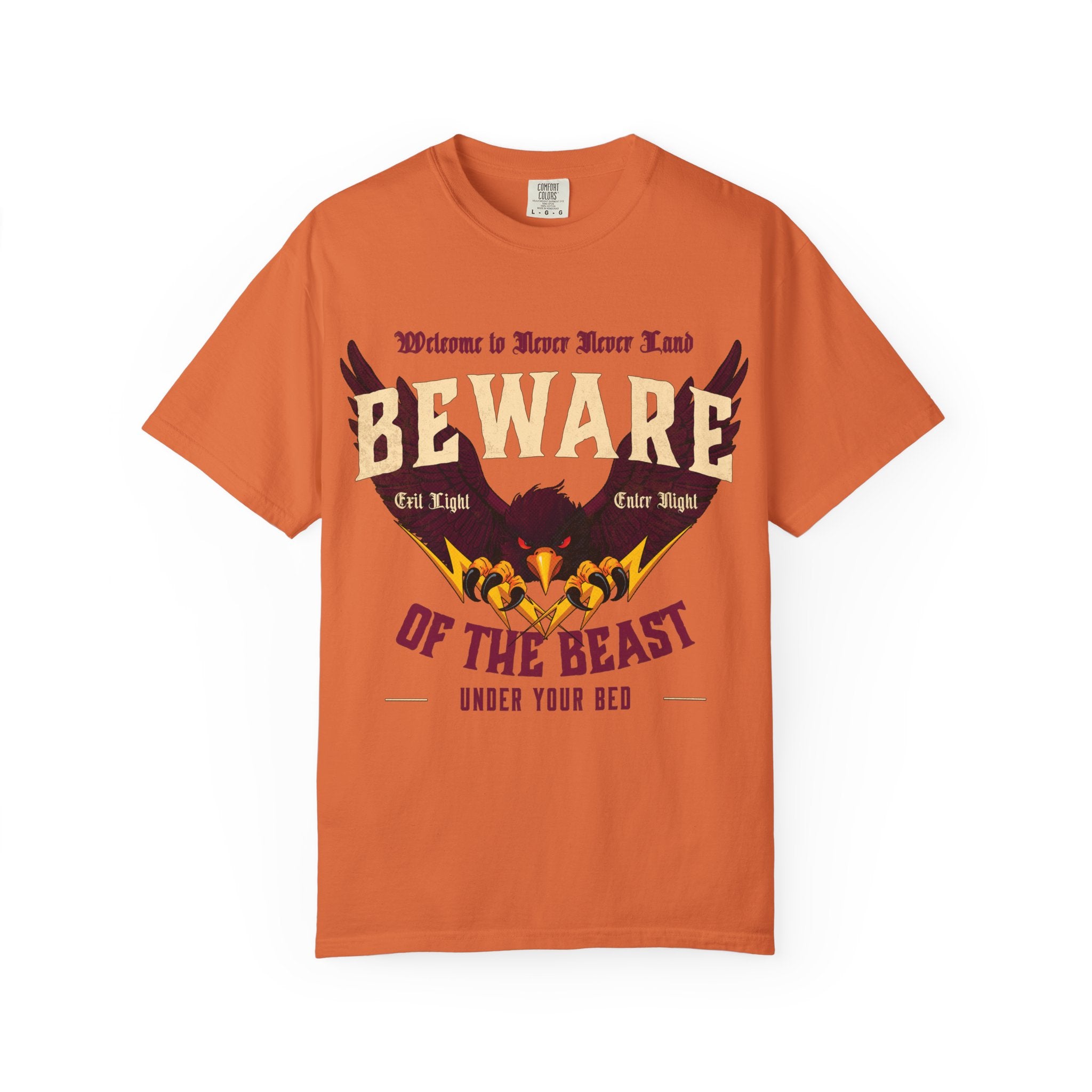 Comfort Colors® Virginia Tech Football Vintage Grunge T-Shirt