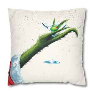 Grinch Christmas Throw Pillow Cover Grinchmas Decorations